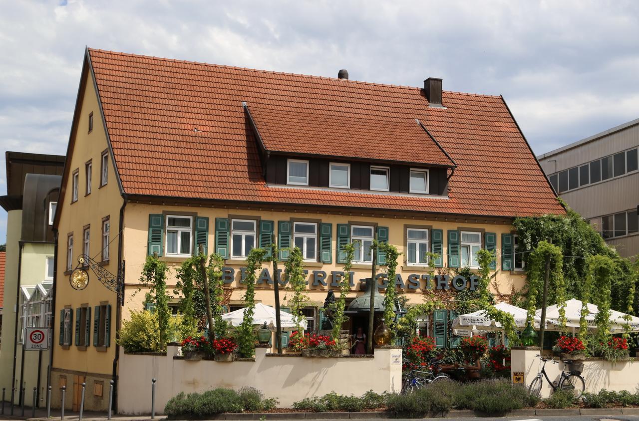 Brauereigasthof Dachsenfranz Zuzenhausen Extérieur photo