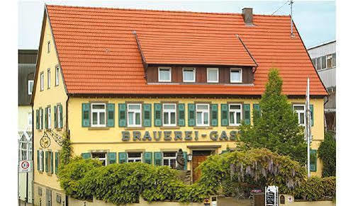 Brauereigasthof Dachsenfranz Zuzenhausen Extérieur photo