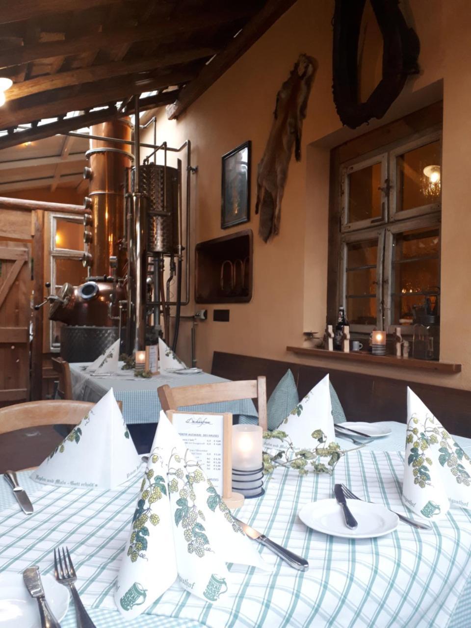 Brauereigasthof Dachsenfranz Zuzenhausen Extérieur photo